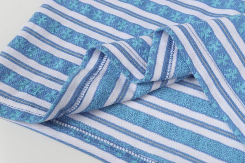 EM Sneakers Chrome Hearts 25FW Striped Lapel Long Sleeves Blue