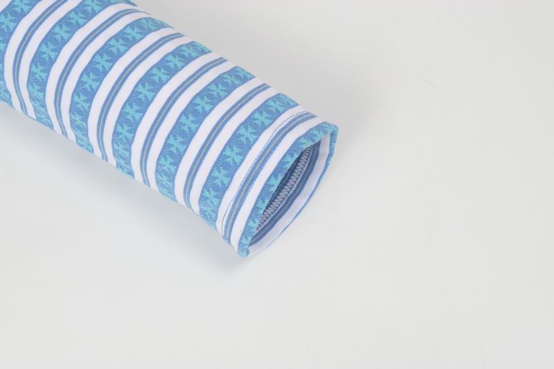 EM Sneakers Chrome Hearts 25FW Striped Lapel Long Sleeves Blue