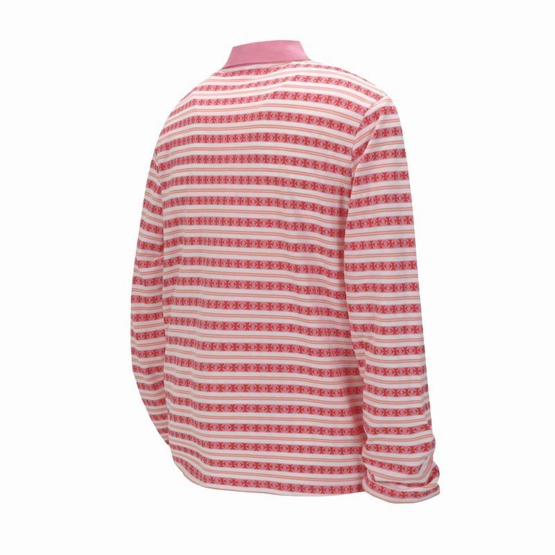 EM Sneakers Chrome Hearts 25FW Striped Lapel Long Sleeves Pink