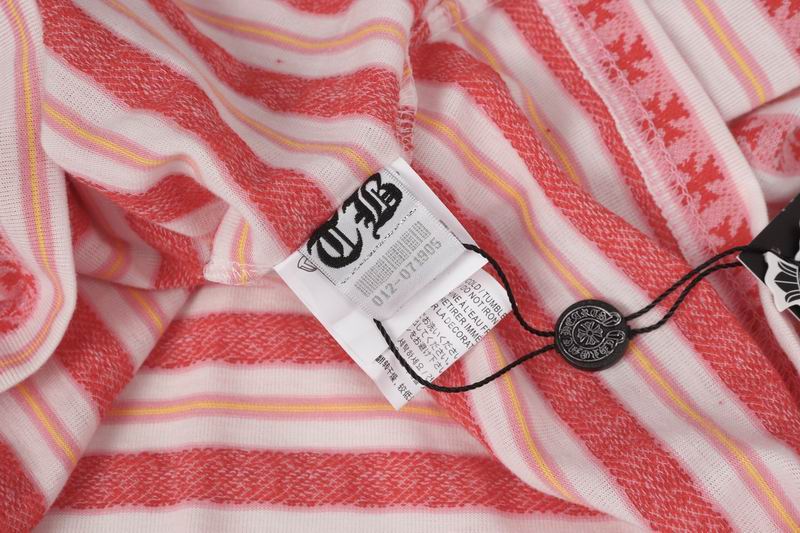 EM Sneakers Chrome Hearts 25FW Striped Lapel Long Sleeves Pink