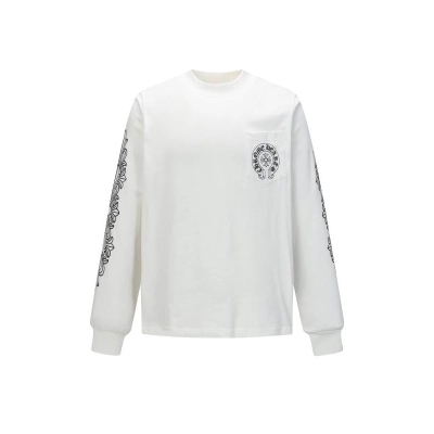 EM Sneakers Chrome Hearts Los Angeles Excluisve L/S Long Sleeve White 02