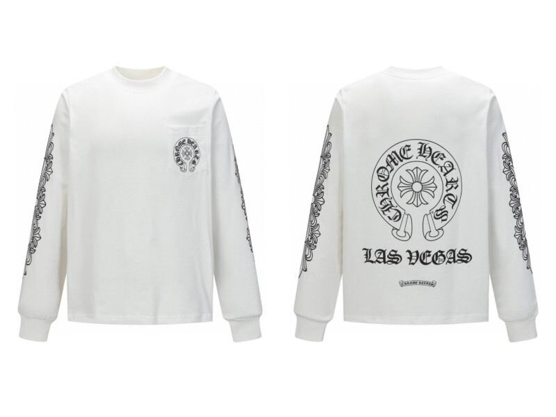 EM Sneakers Chrome Hearts Los Angeles Excluisve L/S Long Sleeve White