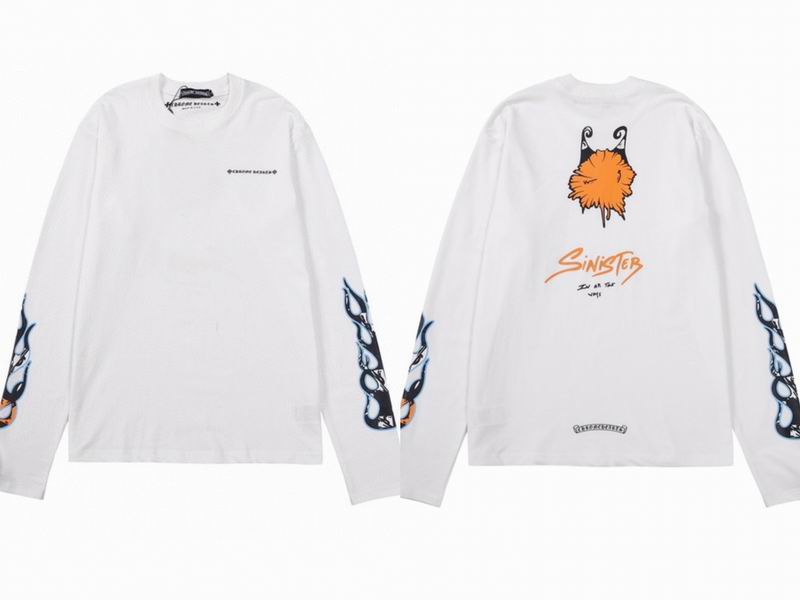 EM Sneakers Chrome Hearts Matty Boy Sinister Long Sleeve Thermal White