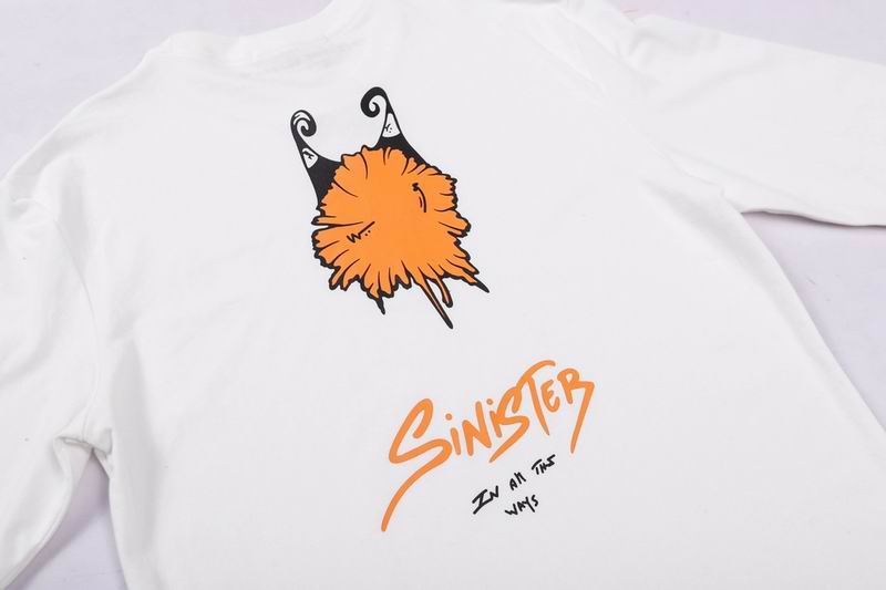 EM Sneakers Chrome Hearts Matty Boy Sinister Long Sleeve Thermal White