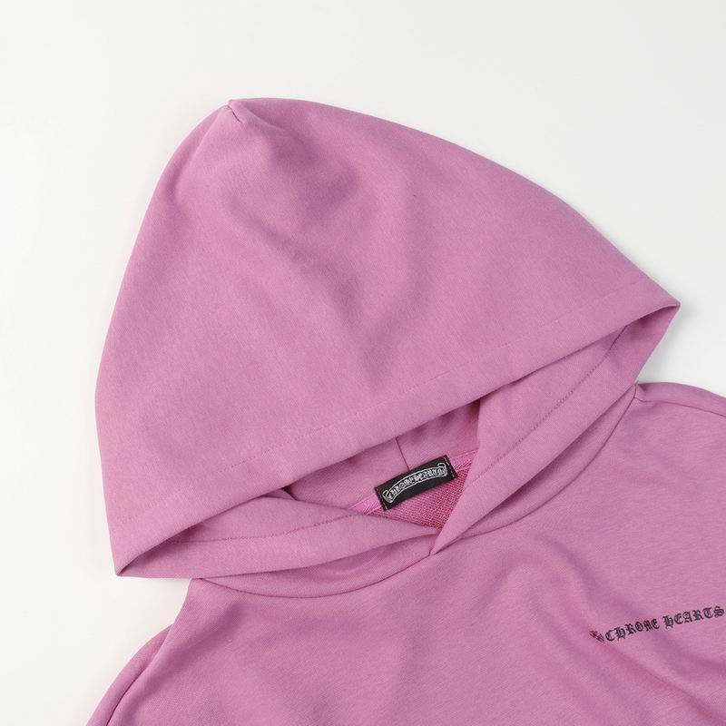 EM Sneakers Chrome Hearts Mattyboy Cemetery Cross Hoodie Purple Pink