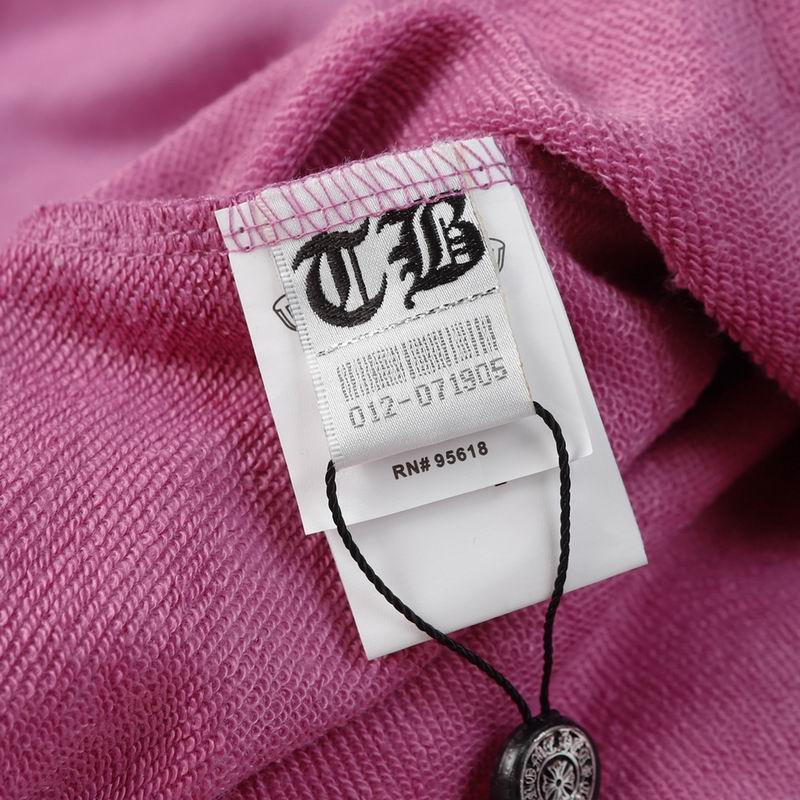 EM Sneakers Chrome Hearts Mattyboy Cemetery Cross Hoodie Purple Pink