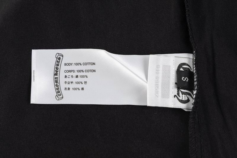 EM Sneakers Chrome Hearts Sanskrit Embroidery Woven Shorts Black