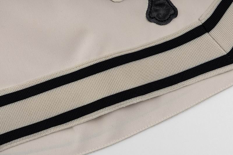 EM Sneakers Chrome Hearts Sanskrit Embroidery Woven Shorts Apricot