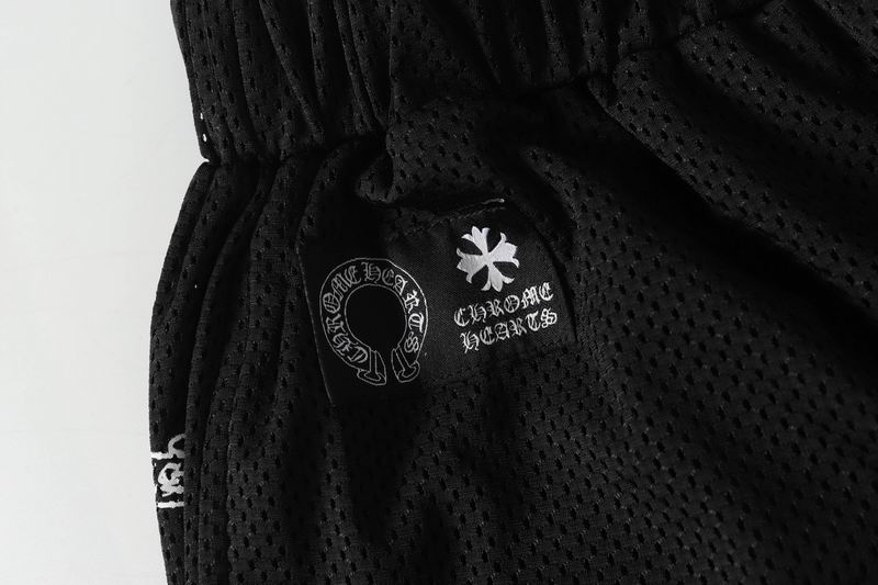 EM Sneakers Chrome Hearts Sports Mesh Varsity Short Pants Black