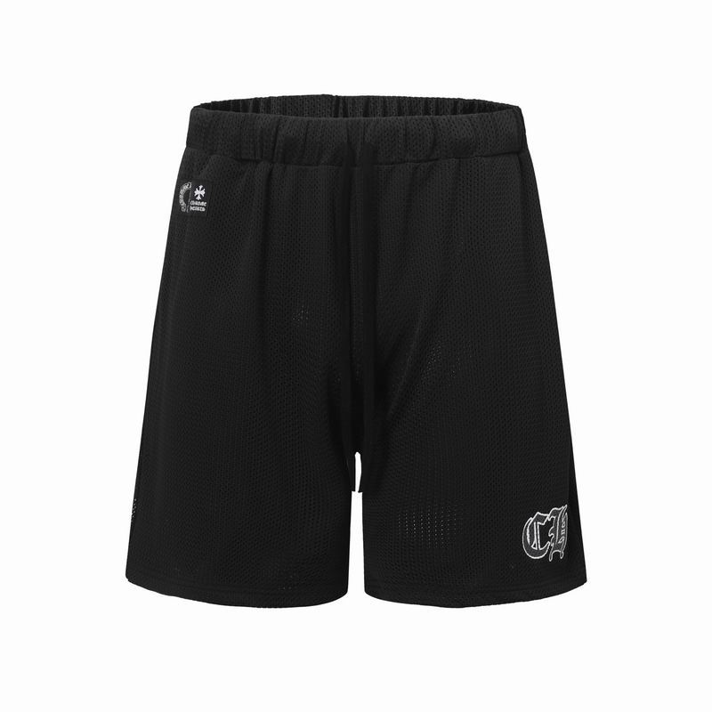 EM Sneakers Chrome Hearts Sports Mesh Varsity Short Pants Black