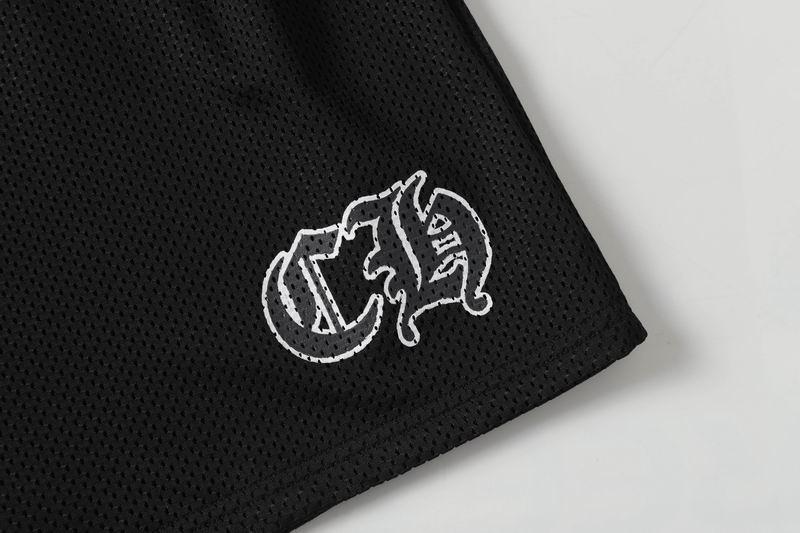 EM Sneakers Chrome Hearts Sports Mesh Varsity Short Pants Black