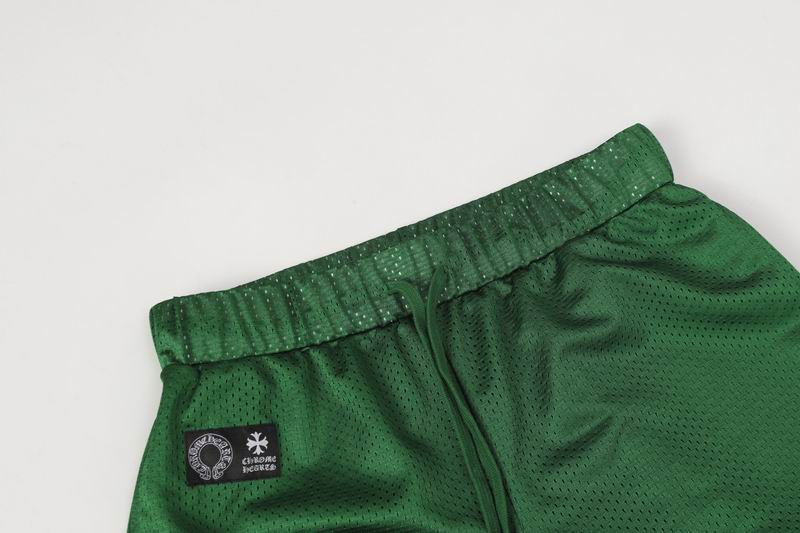 EM Sneakers Chrome Hearts Sports Mesh Varsity Short Pants Green