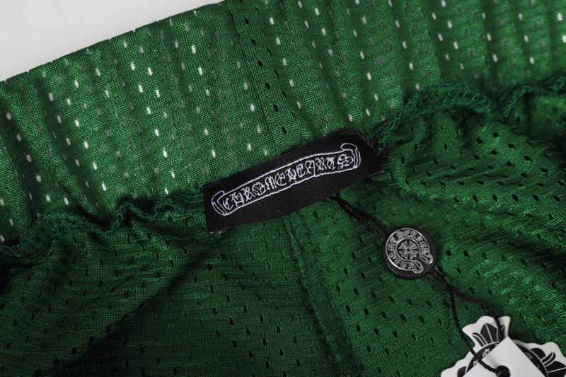 EM Sneakers Chrome Hearts Sports Mesh Varsity Short Pants Green