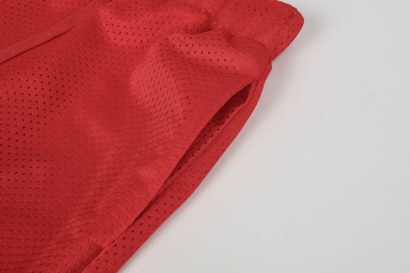 EM Sneakers Chrome Hearts Sports Mesh Varsity Short Pants Red