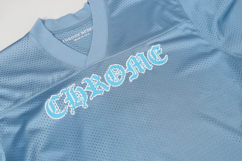 EM Sneakers Chrome Hearts T-Shirt Sports Mesh Warm Up Jersey Blue