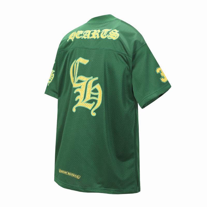 EM Sneakers Chrome Hearts T-Shirt Sports Mesh Warm Up Jersey Green