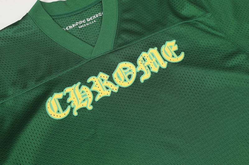 EM Sneakers Chrome Hearts T-Shirt Sports Mesh Warm Up Jersey Green