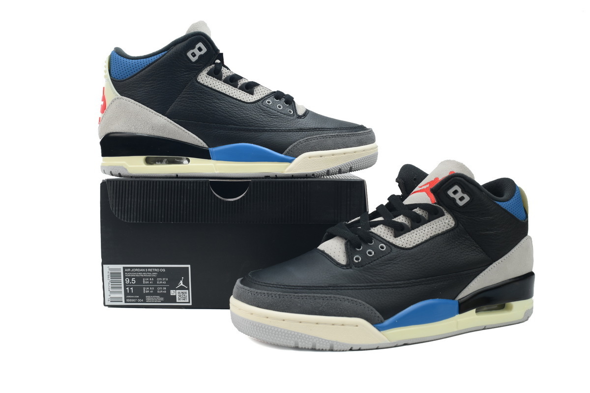 EM Sneakers Air Jordan 3 Retro OG Rare Air