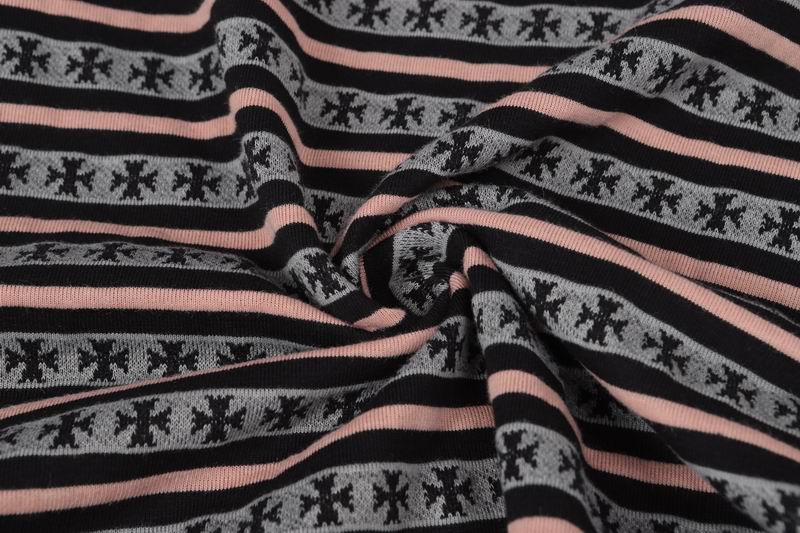 EM Sneakers Chrome Hearts 25FW Striped Lapel Long Sleeves Brown