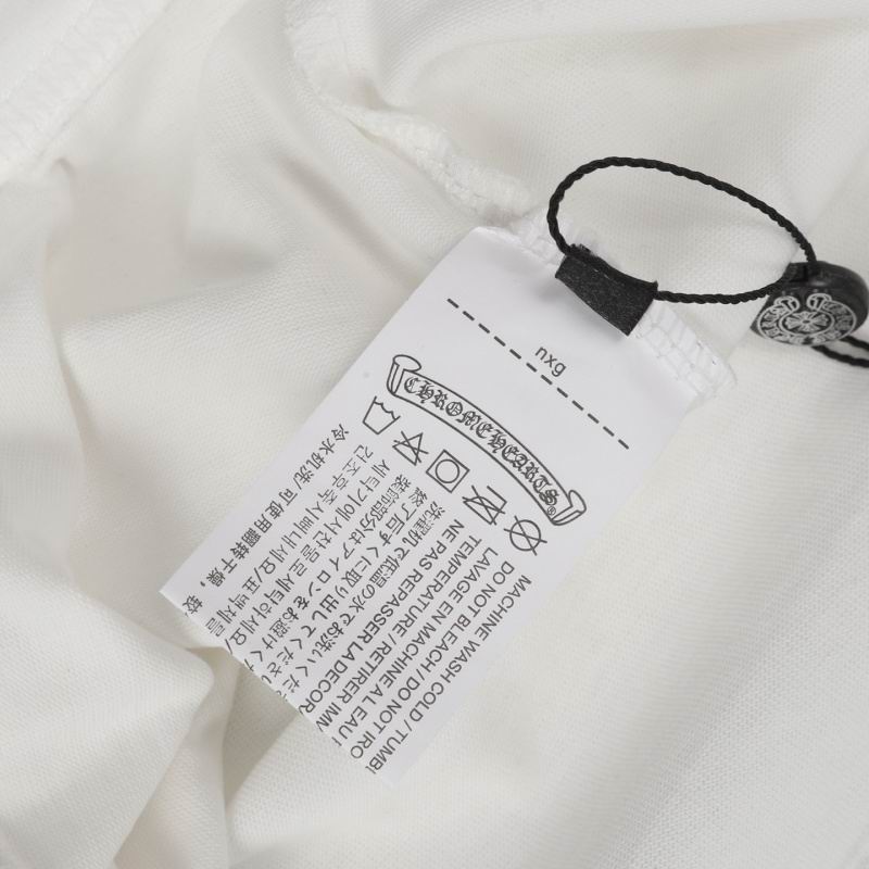 EM Sneakers Chrome Hearts CH 25ss Back Cross Round Neck Long Sleeve White