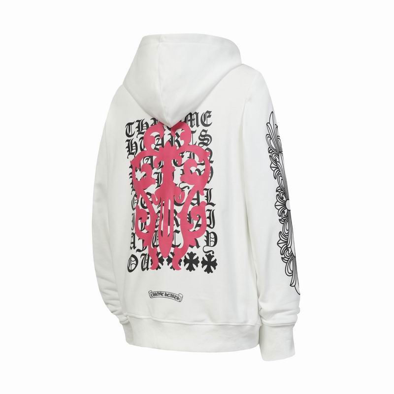EM Sneakers Chrome Hearts Dagger Eyechart Zip-Up Hoodie Black/White