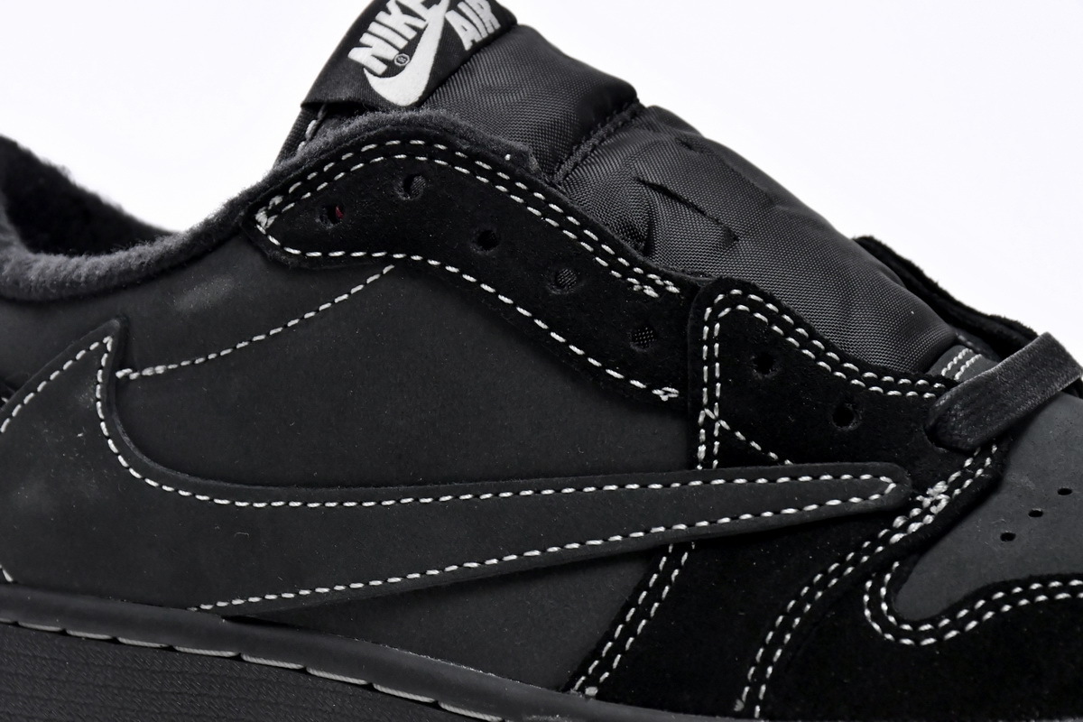 EM Sneakers Jordan 1 Retro Low OG SP ×Travis Scott Black Phantom