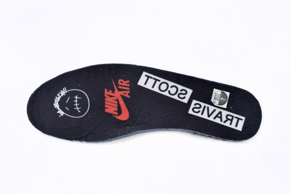 EM Sneakers Jordan 1 Retro Low OG SP ×Travis Scott Black Phantom