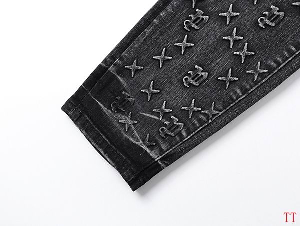 EM Sneakers Purple Brand Jean Rhinestone Embellished Black