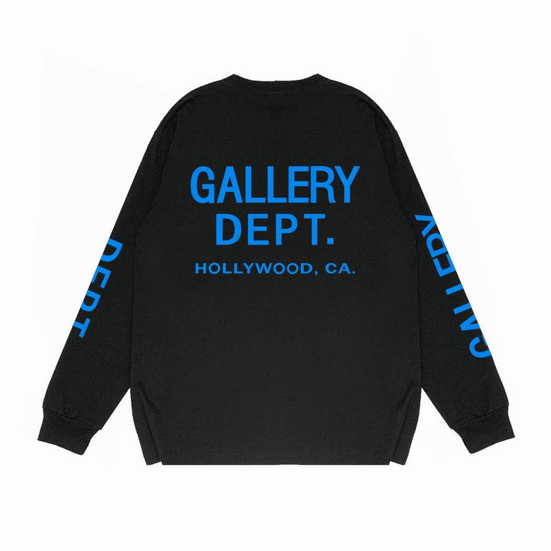 EM Sneakers Gallery Dept. French Souvenir Long Sleeve T-Shirt Black Blue