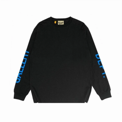 EM Sneakers Gallery Dept. French Souvenir Long Sleeve T-Shirt Black Blue 01