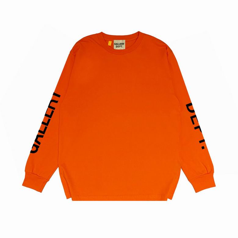 EM Sneakers Gallery Dept. French Souvenir Long Sleeve T-Shirt Orange Black