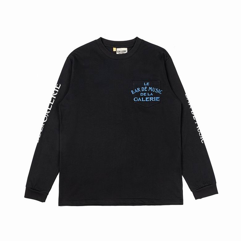 EM Sneakers Gallery Dept. Music Bar Long Sleeve T-shirt Black Cotton