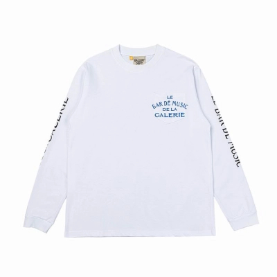 EM Sneakers Gallery Dept. Music Bar Long Sleeve T-shirt White Cotton 01
