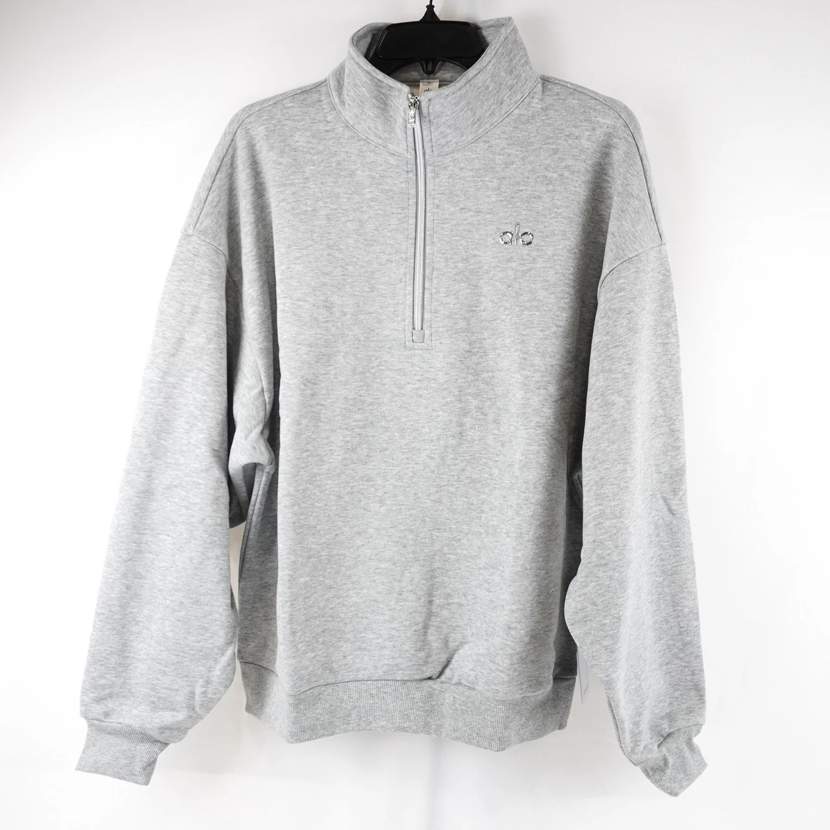 EM Sneakers Alo Yoga Accolade 1/4 Zip Pullover Gray