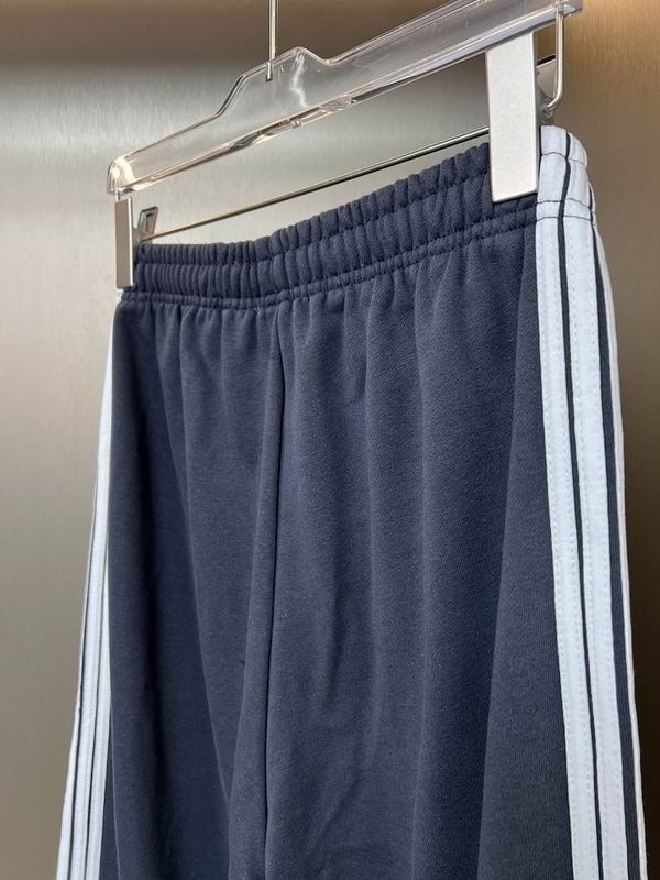 EM Sneakers Balenciaga Embroidered-Striped Track Black Pant 