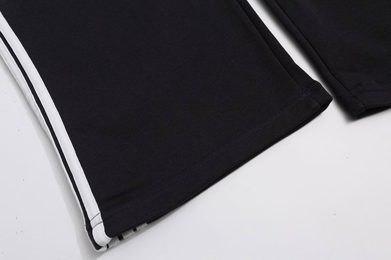 EM Sneakers Balenciaga Embroidered-Striped Track Black Pant 