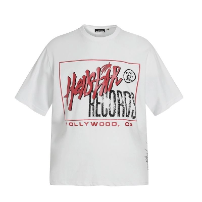 EM Sneakers Hellstar Studios Records T-Shirt White 02