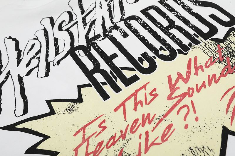 EM Sneakers Hellstar Studios Records T-Shirt White