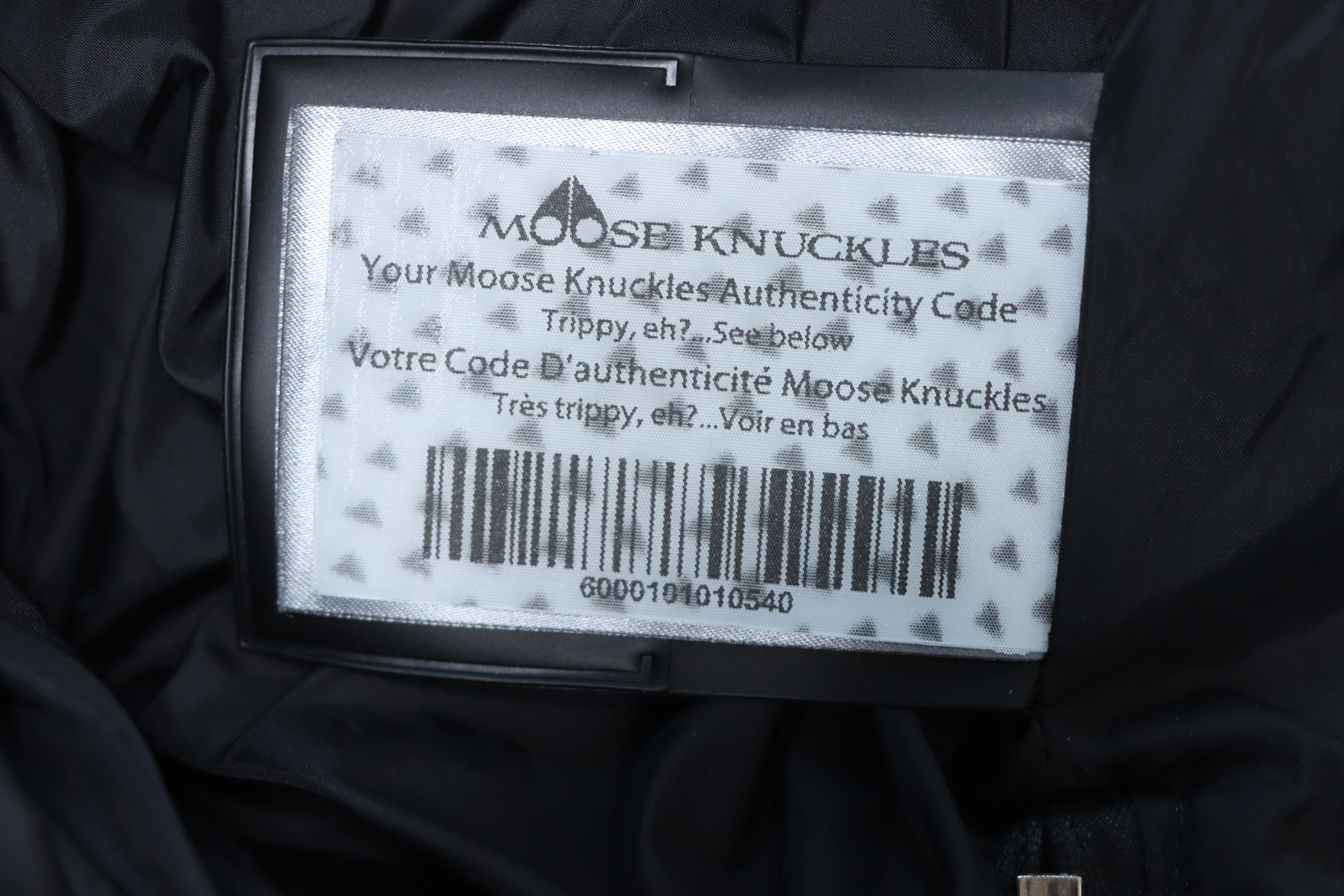 EM Sneakers Moose Knuckles Original 3Q Fur Jacket Navy(Men's)