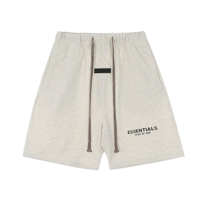 EM Sneakers Fear of God Essentials Classic Sweatshort -017 Oatmeal 01