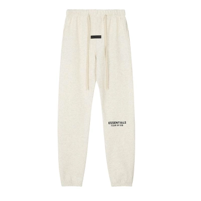 EM Sneakers Fear of God Essentials Sweatpants Oatmeal 01