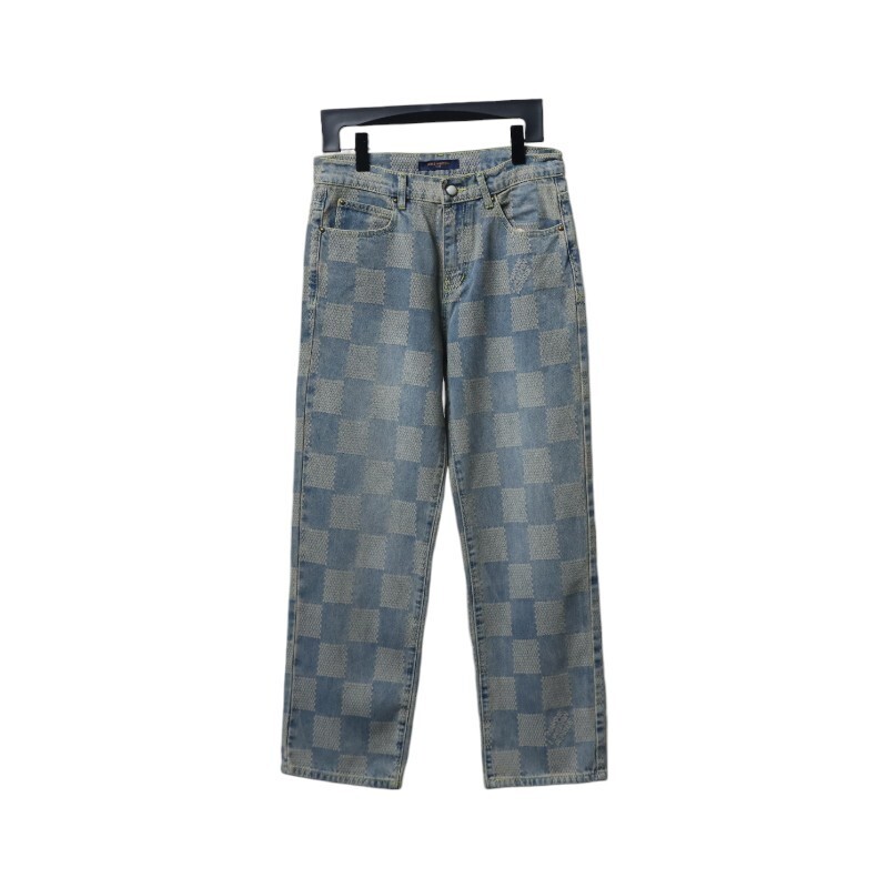 EM Sneakers Louis Vuitton Damier Jeans Dark Blue