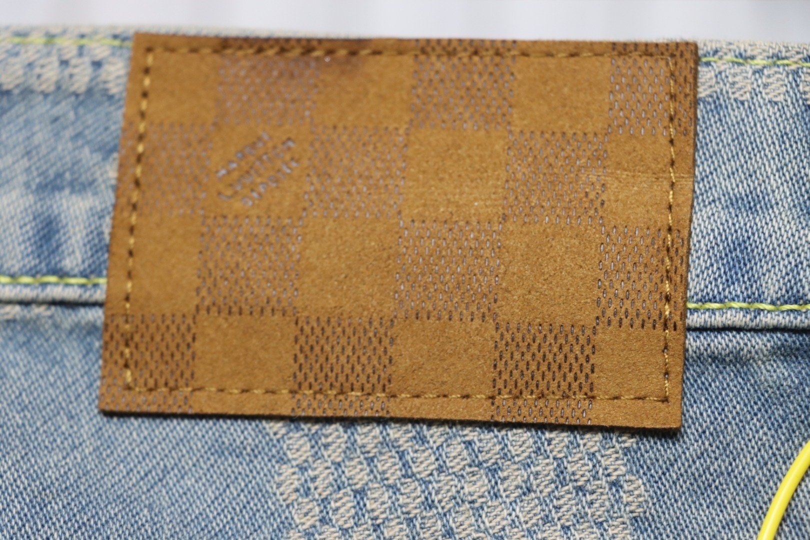 EM Sneakers Louis Vuitton Damier Jeans Dark Blue