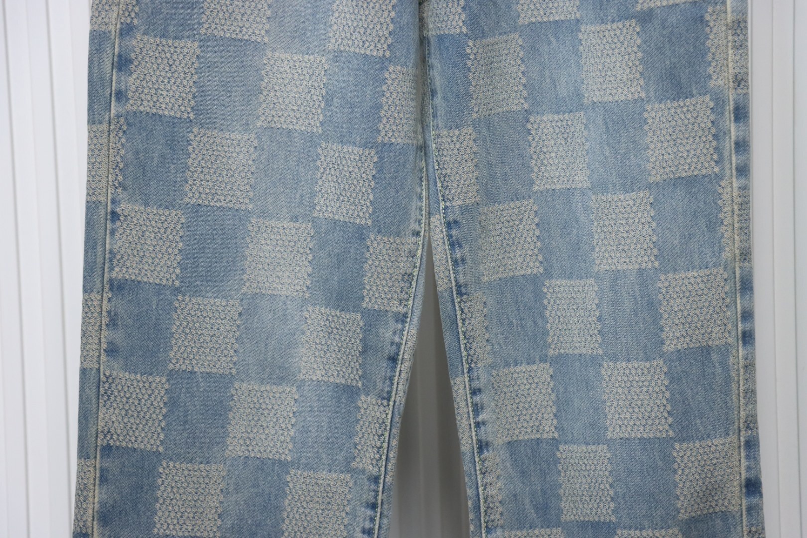 EM Sneakers Louis Vuitton Damier Jeans Dark Blue