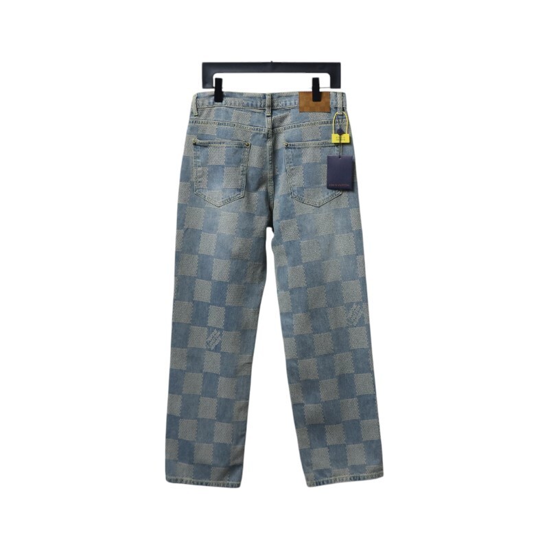 EM Sneakers Louis Vuitton Damier Jeans Dark Blue
