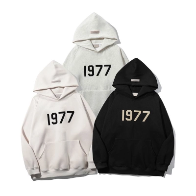 EM Sneakers Fear of God 1977 Hoodie -003 Black /Gray /Apricot 01