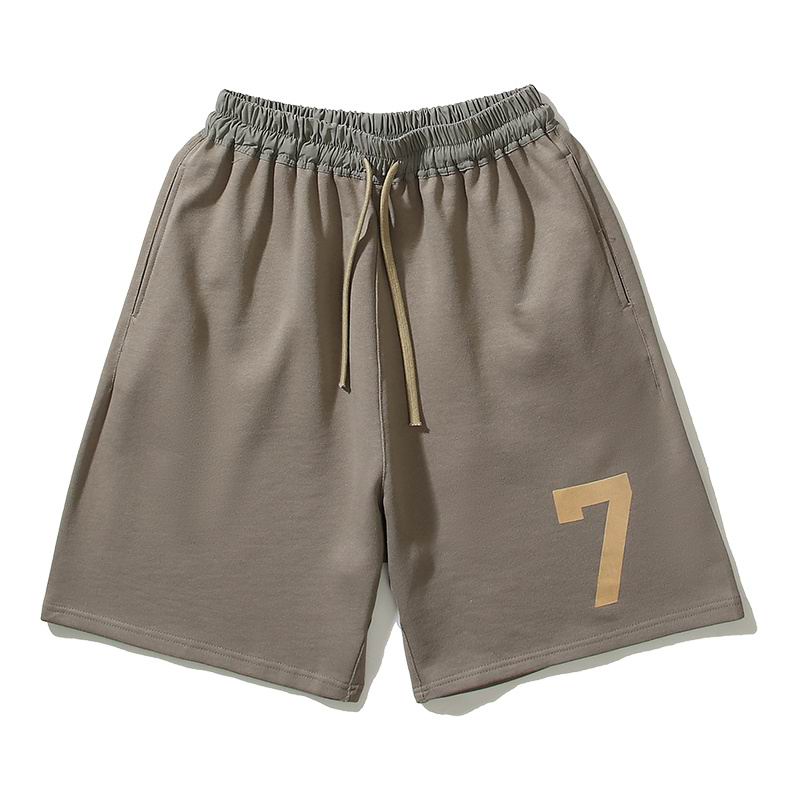 EM Sneakers Fear of God 7 Letter Print Shorts -4080 Brown /Oatmeal /Navy /Black