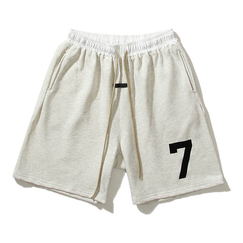 EM Sneakers Fear of God 7 Letter Print Shorts -4080 Brown /Oatmeal /Navy /Black