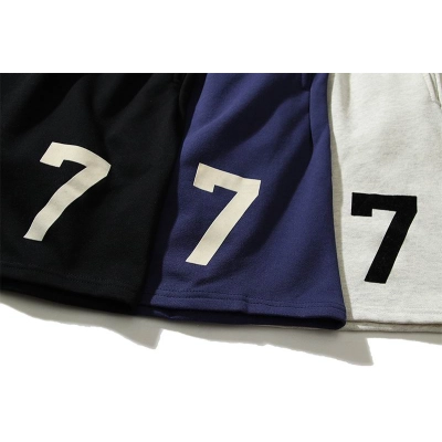 EM Sneakers Fear of God 7 Letter Print Shorts -4080 Brown /Oatmeal /Navy /Black 02