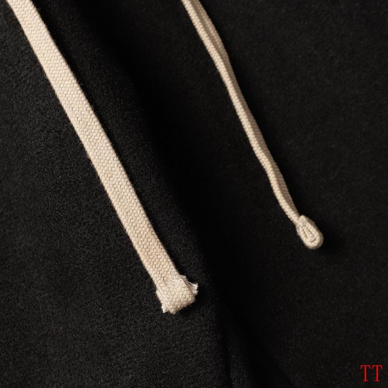 EM Sneakers Fear of God Boiled Wool Striped Relaxed Shorts Black /Brown